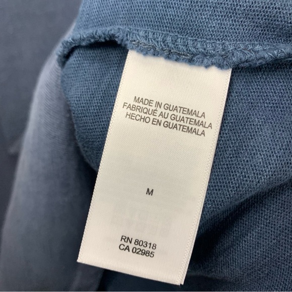 NWT Lucky Brand El Camino Washed Out Navy Blue Tee, size M - Picture 7 of 10